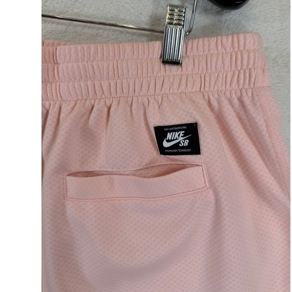 Nike SB Mens Pink Washed Coral Mesh Skateboarding Shorts XL BQ9426-664 - Picture 12 of 16